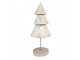 Bílý antik kovový dekorační stromek - Ø 12*32 cm Clayre & Eef