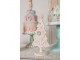Pastelově růžová dekorace vánoční stromek Christmas Tree - 12*9*25 cm Clayre & Eef