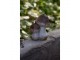 Béžovo-hnědá keramická dekorace houby Mushroom - 10*7*12 cm Clayre & Eef