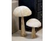 Přírodní dřevěná dekorace houba Mushroom - Ø 36*60 cm Chic Antique