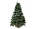 Zelený vánoční jedlový stromek v květináči se světýlky Fleur Tree - 139*210 cm Chic Antique