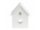 Bílý porcelánový svícen chaloupka House Fairy - 7*6*9 cm Clayre & Eef