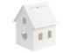 Bílý porcelánový svícen chaloupka House Fairy - 7*6*9 cm Clayre & Eef