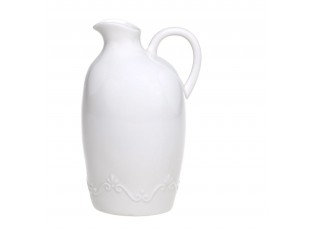 Porcelánový džbán s krajkou Provence lace - 20cm / 1140 ml
