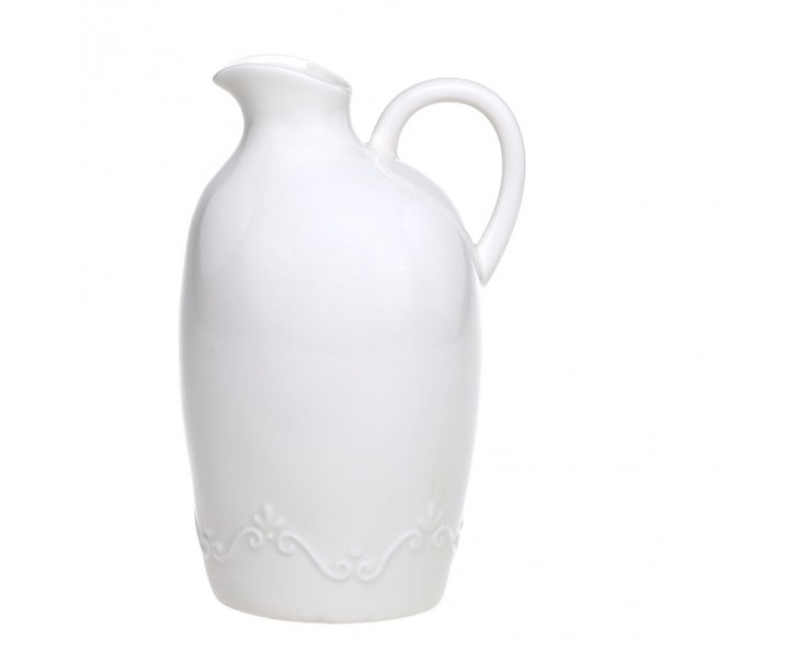 Porcelánový džbán s jemným dekorem Provence - 20cm / 1140 ml Chic Antique