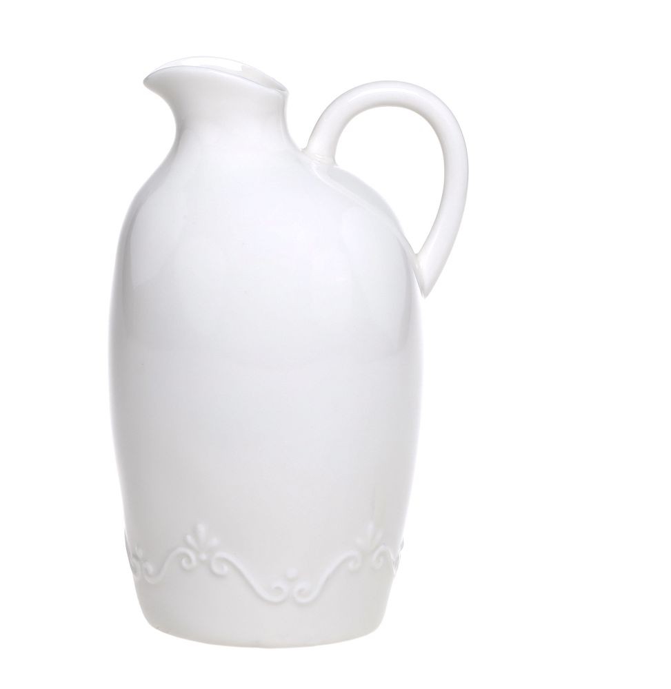 Porcelánový džbán s jemným dekorem Provence - 20cm / 1140 ml