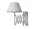 Krémová antik nástěnná lampa s patinou Lamp - 38*63*56 cm/ E27/ 60W Chic Antique