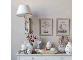 Krémová antik nástěnná lampa Vintage Lamp - 38*63*56 cm/ E27/ 60W