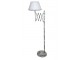 Krémová antik stojací lampa Vintage Lamp - 62*38*157 cm/ E27/ 60W Chic Antique