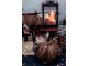 Hnědá proutěná dekorace dýně Pumpkin XL - Ø 33*35 cm Chic Antique