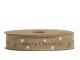 Latté látková stuha Merry Christmas - 1,5cm x 5 m Chic Antique