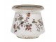Keramický květináč / váza s květy Nancy - Ø 15*13 cm Chic Antique