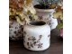 Keramický květináč / váza s květy Nancy - Ø 15*13 cm Chic Antique