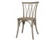 Přírodní dřevěná židle s ratanovým výpletem Old French chair - 50*53*90cm Chic Antique