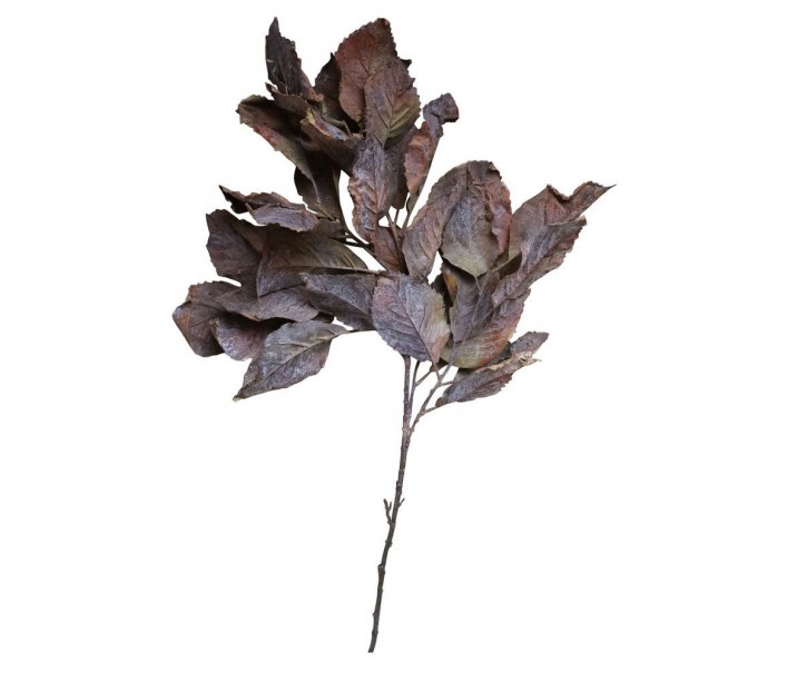 Dekorace podzimní dekorace větvička listy Fleur - 115 cm Chic Antique
