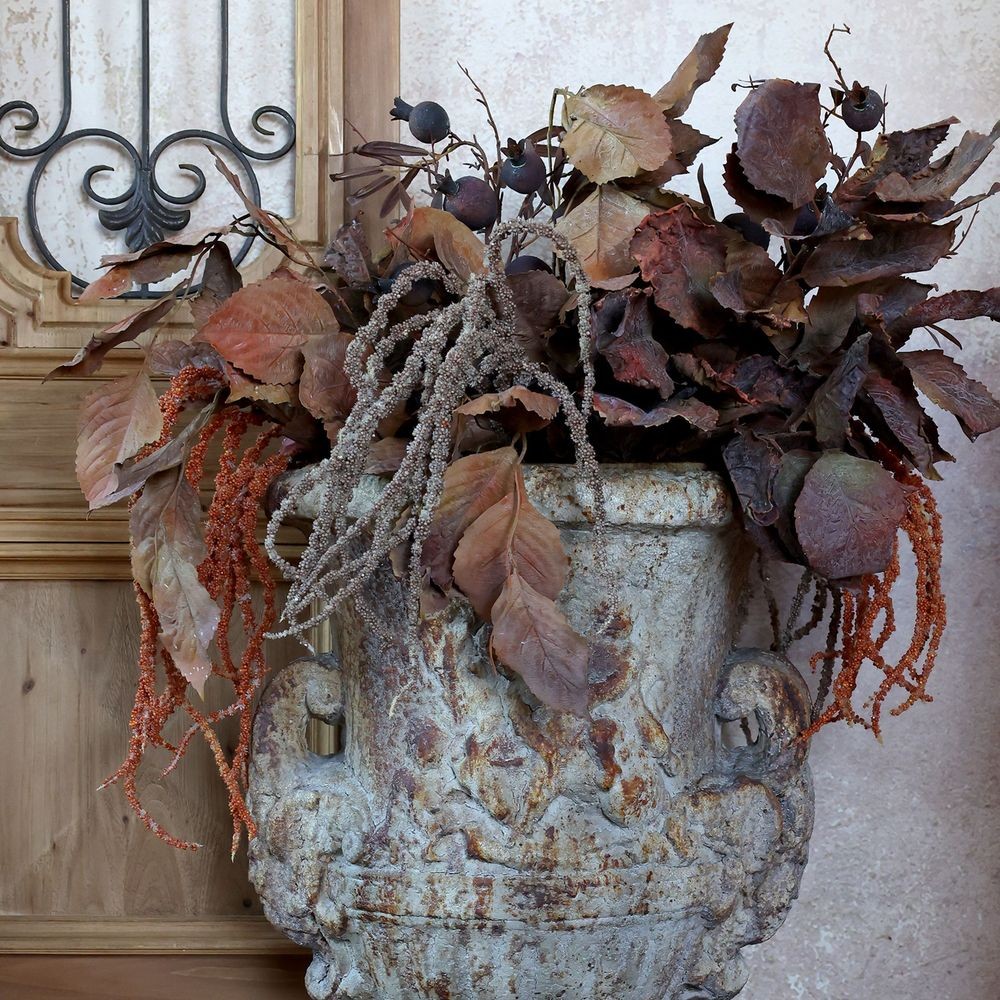 Dekorace terakovová květina Fleur Foxtail Amaranth - 107 cm Chic Antique Dekorace terakovová květina Fleur Foxtail Amaranth - 107 cm Chic Antique