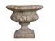 Béžovo-hnědý antik dekorační květináč Broqua - Ø 57*47cm Chic Antique