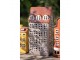 Šedý keramický svícen na čajovou svíčku domek Amster Village - 15*11*30 cm Clayre & Eef