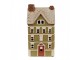 Zelený keramický svícen na čajovou svíčku domek Amster Village - 14*10*26 cm Clayre & Eef
