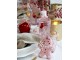 Růžová vánoční ozdoba perníček Gingerbread Candy - 8*3*10 cm Chic Antique