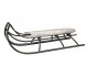 Přírodní antik kovové zdobené sáně Vintage - 86*29*32 cm Chic Antique