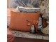 Terakotový povlak na polštář s opraným vzhledem Aix Vintage Quilt - 60*40 cm Chic Antique