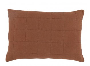 Rezavý povlak na polštář s opraným vzhledem Aix Vintage Quilt - 60*40 cm