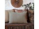 Zelený povlak na polštář s opraným vzhledem Aix Vintage Quilt - 60*40 cm Chic Antique