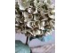 Dekorace umělá zelená květina Hortenzie Hydrangea dusty green - 80 cm Chic Antique