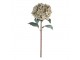 Dekorace umělá zelená květina Hortenzie Hydrangea dusty green - 80 cm Chic Antique