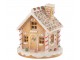 Vánoční perníková chaloupka s Led světýlky Gingerbread House - 22*22*23 cm J-Line by Jolipa
