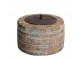 Dřevěný svícen na sloupovou svíčku Grimaud Unit - Ø 15*19 cm Chic Antique
