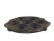 Dřevěný svícen na čajové svíčky Grimaud Unit - Ø 25*2,5 cm Chic Antique