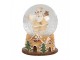 Vánoční sněžítko Santa Claus s hvězdou - Ø 5 * 6 cm Clayre & Eef