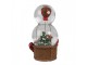 Sněžítko Santa v balónu Air Balloon Christmas - 12*10*21 cm Clayre & Eef