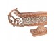 Hnědý antik dekorační květináč ve stylu Vintage - 81*19*36 cm Clayre & Eef