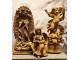 Dekorativní rezavá figurka anděl držící dítě - 13*11*18 cm Clayre & Eef