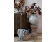 Hnědý dřevěný podstavec / stůl s řezbou Grimaud Unit - 25*25*38 cm Chic Antique