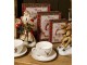 Porcelánový šálek s podšálkem s jelenem Cosy Lodge - 12*9*6 cm / 200 ml Clayre & Eef