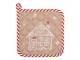 Chňapka s perníkovými chaloupkami Gingerbread Bliss - 20*20 cm Clayre & Eef