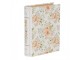 Bílý úložný box s květy ve tvaru knihy Book Van - 17*14*5 cm Clayre & Eef
