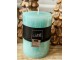 Tyrkysová svíčka Aqua válec S - Ø7*10 cm/48h J-Line by Jolipa