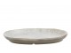 Béžovo-šedý rustikální podnos Valence Dusty Stone - 27*19*3 cm Chic Antique