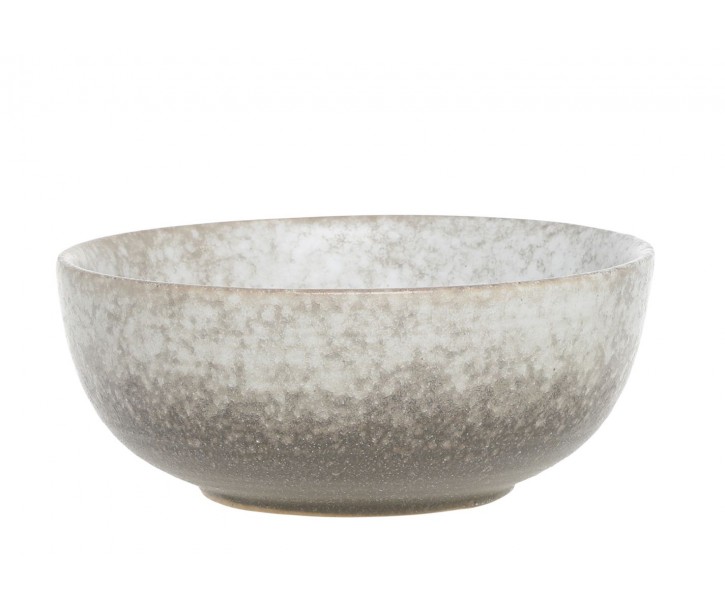 Béžovo-šedá rustikální miska Valence Dusty Stone - Ø 15*6 cm Chic Antique