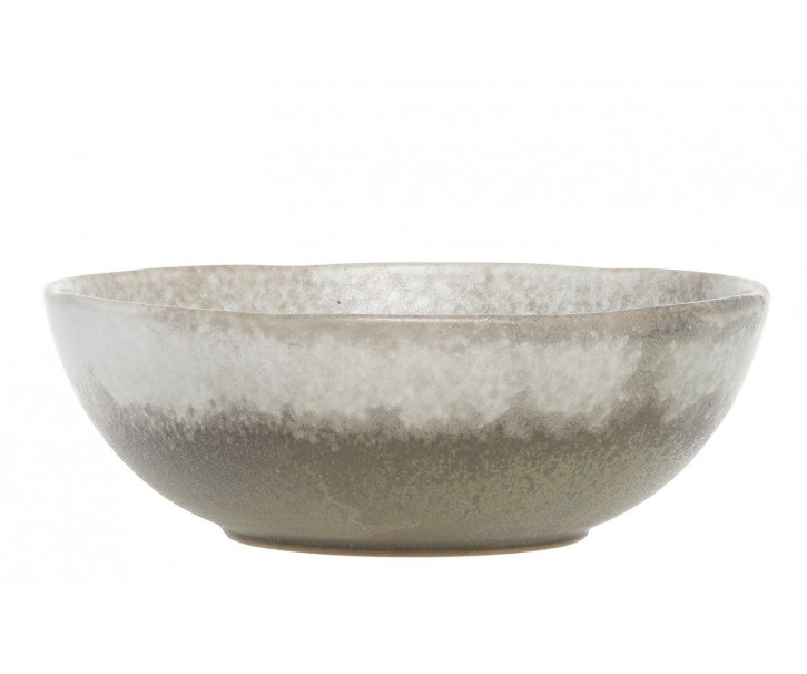 Béžovo-šedá rustikální mísa Valence Dusty Stone - Ø 20*7 cm Chic Antique
