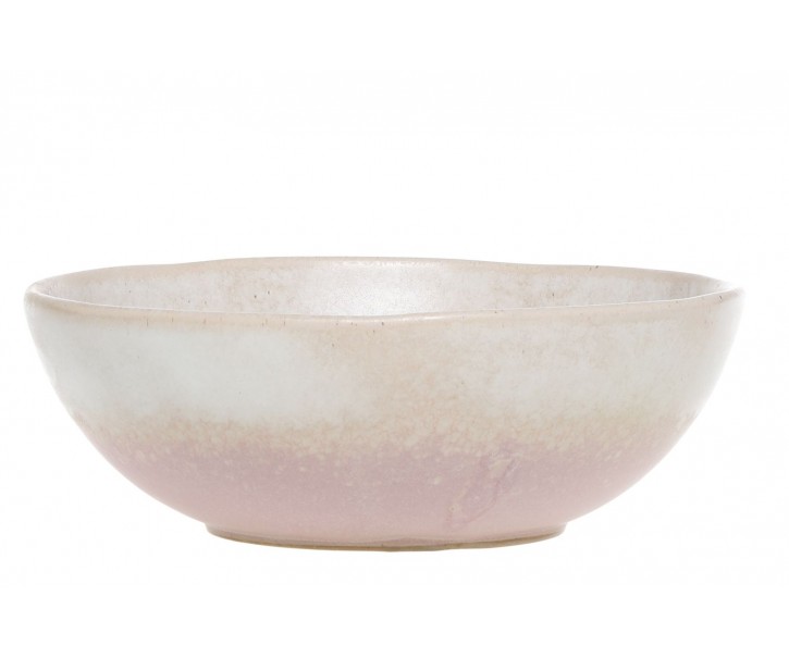Béžovo-růžová rustikální mísa Valence Dusty Rose - Ø 20*7 cm Chic Antique