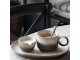 2ks béžovo-šedá miska Valence Dusty Stone - Ø 11*6/ Ø 10*5,5cm / 274ml / 155ml Chic Antique