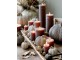 Kávová široká svíčka Macon Rustic coffee - Ø 5*8cm/ 16h Chic Antique
