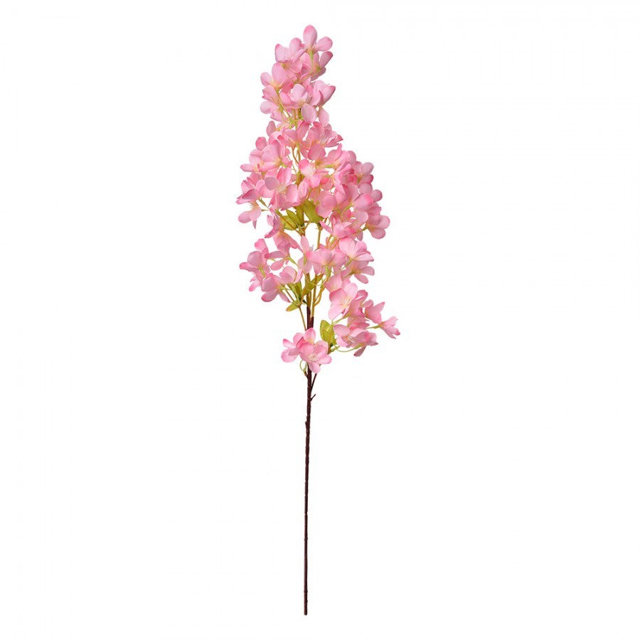 Dekorace umělá květina s růžovými květy - 15*8*100 cm Clayre & Eef Dekorace umělá květina s růžovými květy - 15*8*100 cm Clayre & Eef