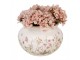 Keramický obal na květináč s lučními květy Flowers of Love S - Ø 23*16 cm Clayre & Eef